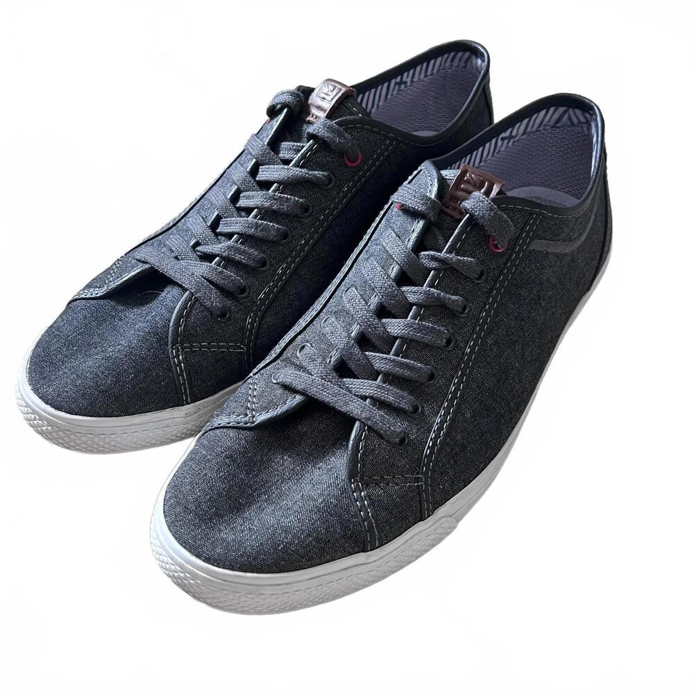 Ben Sherman Men’s Shoes Size 10 Gray Chandler Lo Lace Up Casual Sneakers - Picture 3 of 8